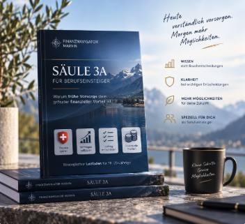 Säule 3a für Berufseinsteiger – der kostenlose Guide von Finanznavigator Marvin